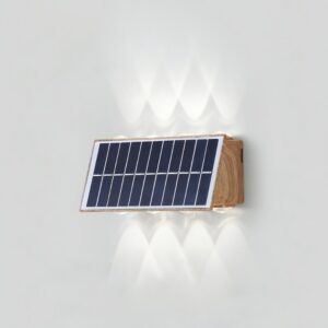 Applique murale solaire extérieure LED moderne